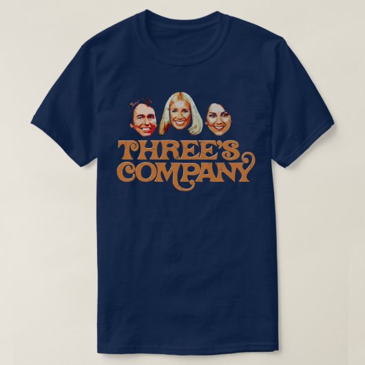 Threes Company  Fan Art T-shirt (Design voorkant)