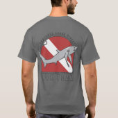 Thresher Shark Dive Team T-shirt (Achterkant)