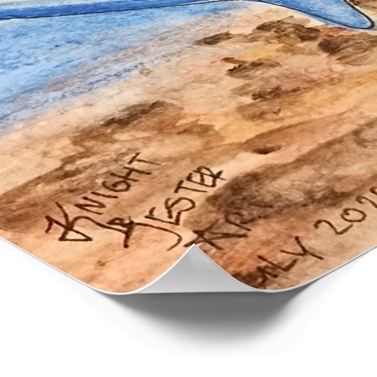 Thresher Shark Poster (Hoek)