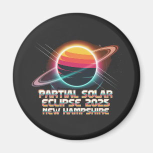 Thrice in a Lifetime 2025 New Hampshire Retro Magneet