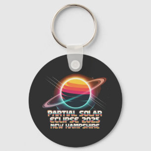 Thrice in a Lifetime 2025 New Hampshire Retro Sleutelhanger