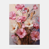 Thrift - Impasto Floral Acryl Bord (Voorkant)