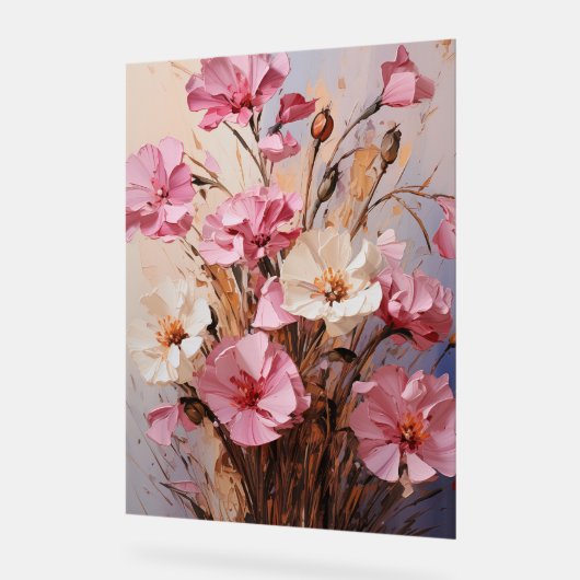 Thrift - Impasto Floral Acryl Bord (Hoek)
