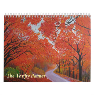 Thrifty Painter World Scenes Original Landscapes Kalender
