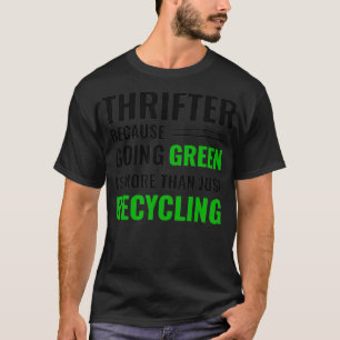 Thrifugeren met T-shirt voor recycling Thrifter Go