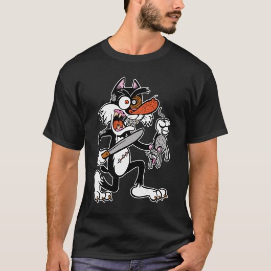 Thrill Kill Kat T-shirt (Voorkant)