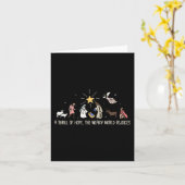 Thrill of Hope Weary World verheugt zich op verjaa Kaart (Gele Bloem)