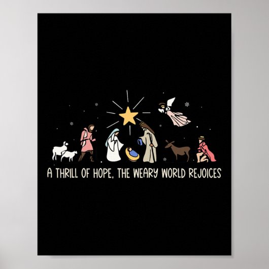 Thrill of Hope Weary World verheugt zich op verjaa Poster (Voorkant)