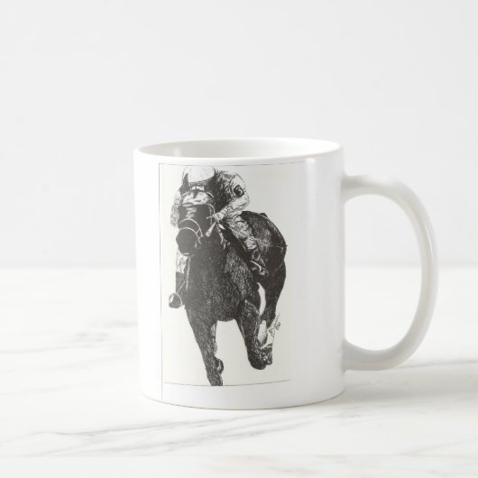 Thrill of Horse Raceing Koffiemok (Rechts)