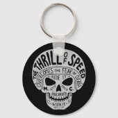 Thrill of Speed Skull Sleutelhanger (Voorkant)