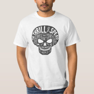 Thrill of Speed Skull T-shirt