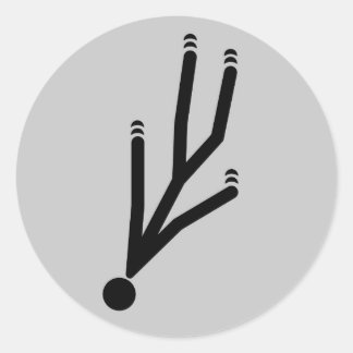 Thrill Seeker Ronde Sticker