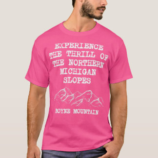 Thrill van de noordelijke michiganhellingen t-shirt