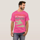 Thrilled By Risky Moves Parkour T-shirt (Voorkant volledig)