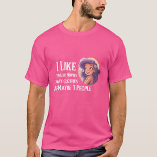 Thriller Films Comfortabele Kleren Misschien 3 Men T-shirt