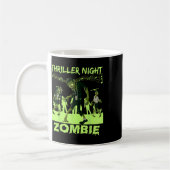 Thriller Night Halloween Dancing Zombie Koffiemok (Links)