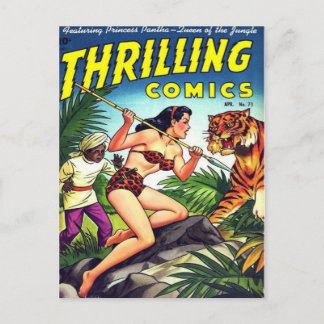 Thrilling Comics 71 Briefkaart