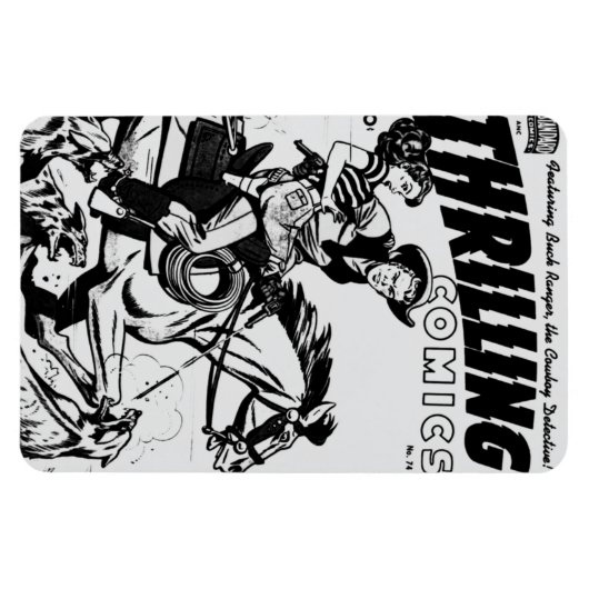 THRILLING Comics Magnet Magneet (Horizontaal)