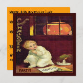 Thrilling Halloween Kaart (Voorkant / Achterkant)