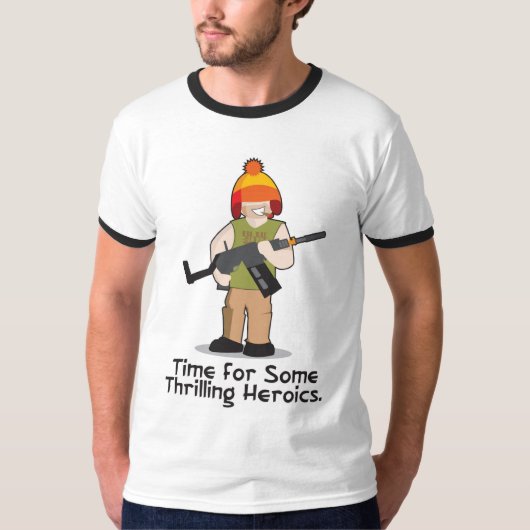 Thrilling Heroics T-shirt (Voorkant)