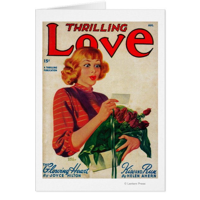Thrilling Love Magazine Hoesje (Voorkant)