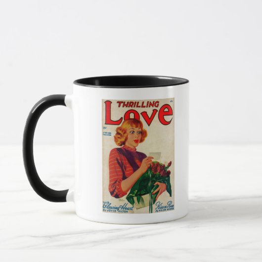 Thrilling Love Magazine Hoesje Mok (Links)