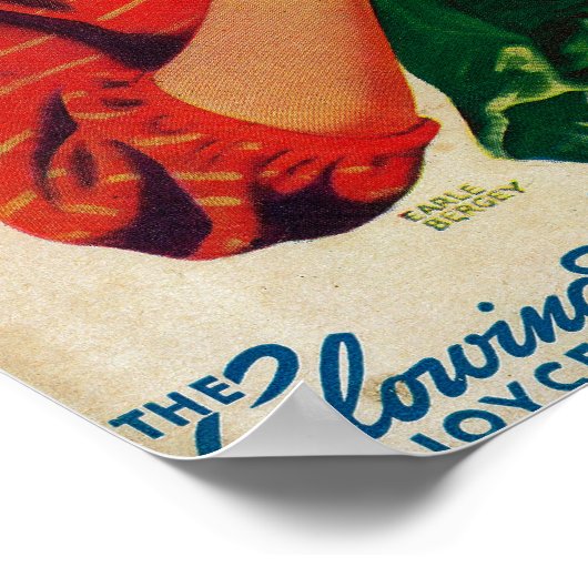 Thrilling Love Magazine Hoesje Poster (Hoek)