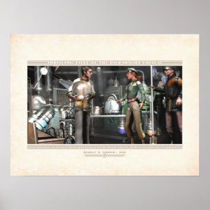 Thrilling Tales:Rognvald's Laboratory (24x18 inch) Poster