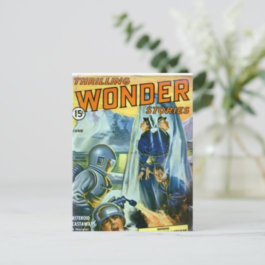 Thrilling Wonder 11 Briefkaart (Staand voorkant)