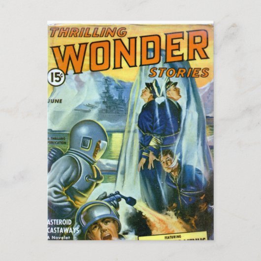 Thrilling Wonder 11 Briefkaart (Voorkant)