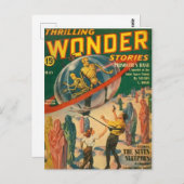 Thrilling Wonder 7 Jigzaag Puzzle Briefkaart (Voorkant / Achterkant)