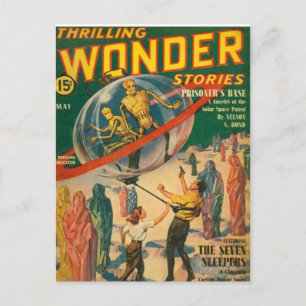 Thrilling Wonder 7 Jigzaag Puzzle Briefkaart