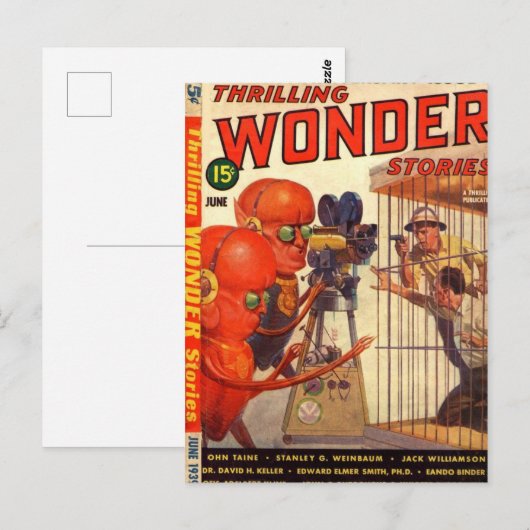 Thrilling Wonder Briefkaart (Voorkant / Achterkant)