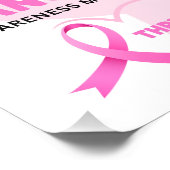 Thrive 365 Breast Cancer Awareness Month 2024 Foto Afdruk (Hoek)