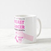 Thrive 365 Breast Cancer Awareness Month 2024 Koffiemok (Voorkant rechts)