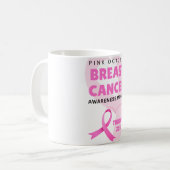 Thrive 365 Breast Cancer Awareness Month 2024 Koffiemok (Voorkant links)