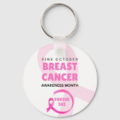 Thrive 365 Breast Cancer Awareness Month 2024 Sleutelhanger (Achterkant)