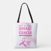 Thrive 365 Breast Cancer Awareness Month 2024 Tote Bag (Achterkant)