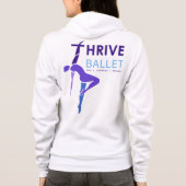 Thrive Ballet Zip over hoodie (Achterkant)