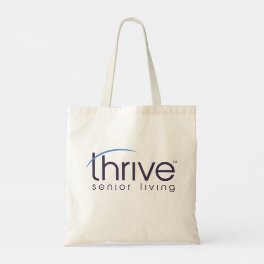Thrive Canvas Bag Tote Bag (Achterkant)