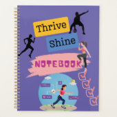 Thrive en Shine Fitness cover Planner (Voorkant)