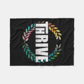 Thrive  fleece deken (Voorkant (Horizontaal))