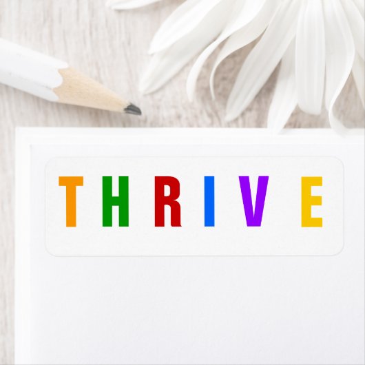 Thrive Freeze Dried Food-label Etiket (Insitu)