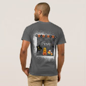 Thrive Geruit Halloween T-shirt (Achterkant volledig)