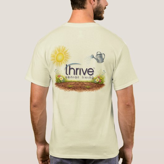 Thrive is Blooming T-shirt (Achterkant)