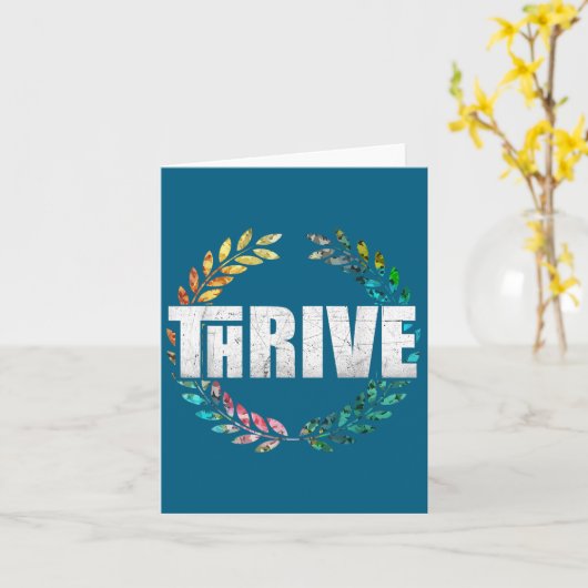 Thrive  kaart (Gele Bloem)