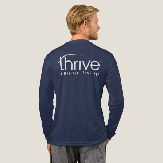 Thrive T-shirt met lange mouwen (Achterkant)