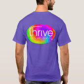 Thrive Tie Dye Logo TShirt (Achterkant)