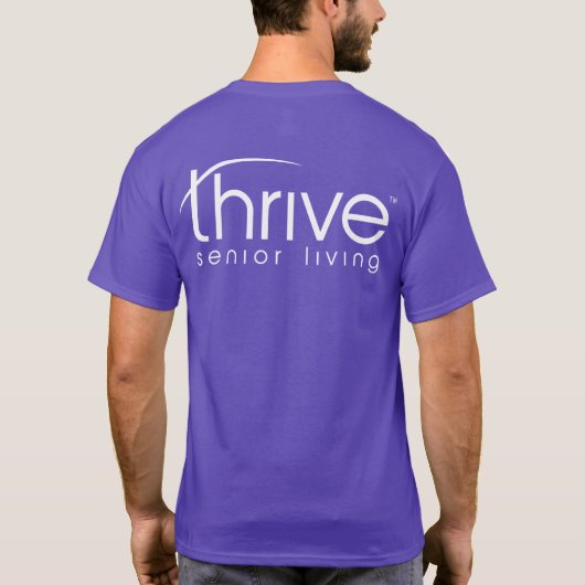 Thrive TShirt with Vinyl (Achterkant)