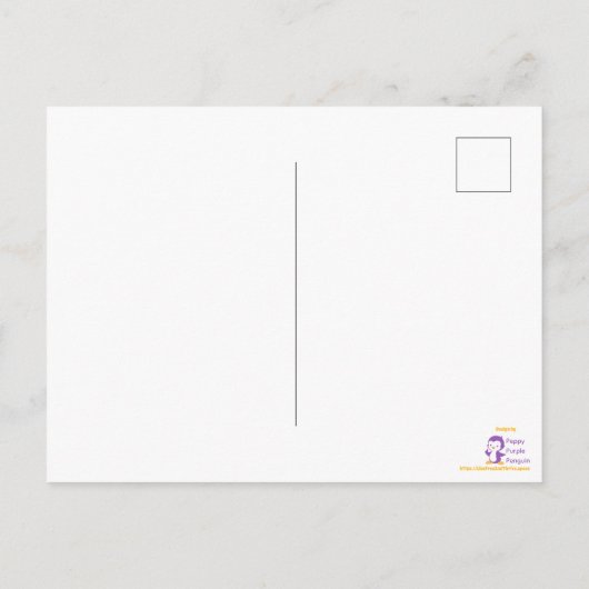 Thriver! Briefkaart (Achterkant)